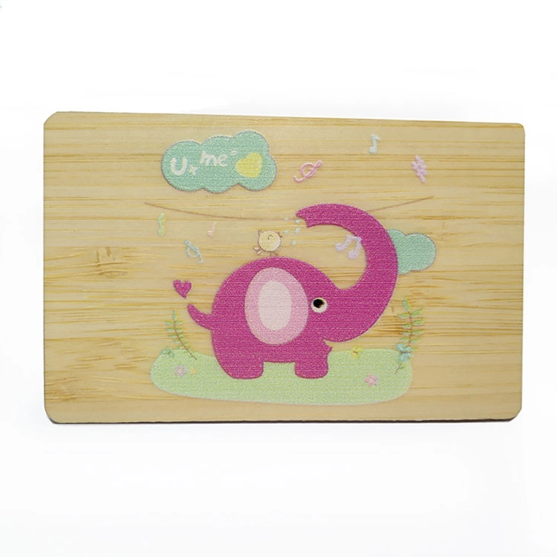 Eco-Friendly Standard Recyclable NFC Business Wood Carving Hotel Locking RFID Smart Card