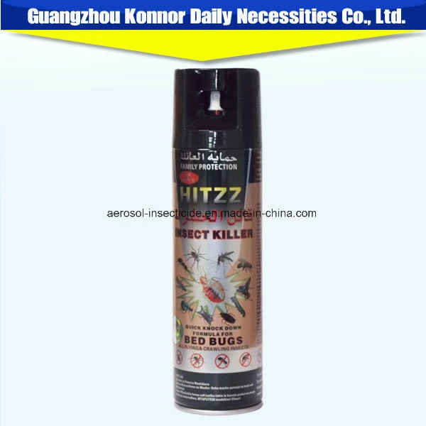 Original Export Household Item Aerosol Insecticide Spray with Favorable Price