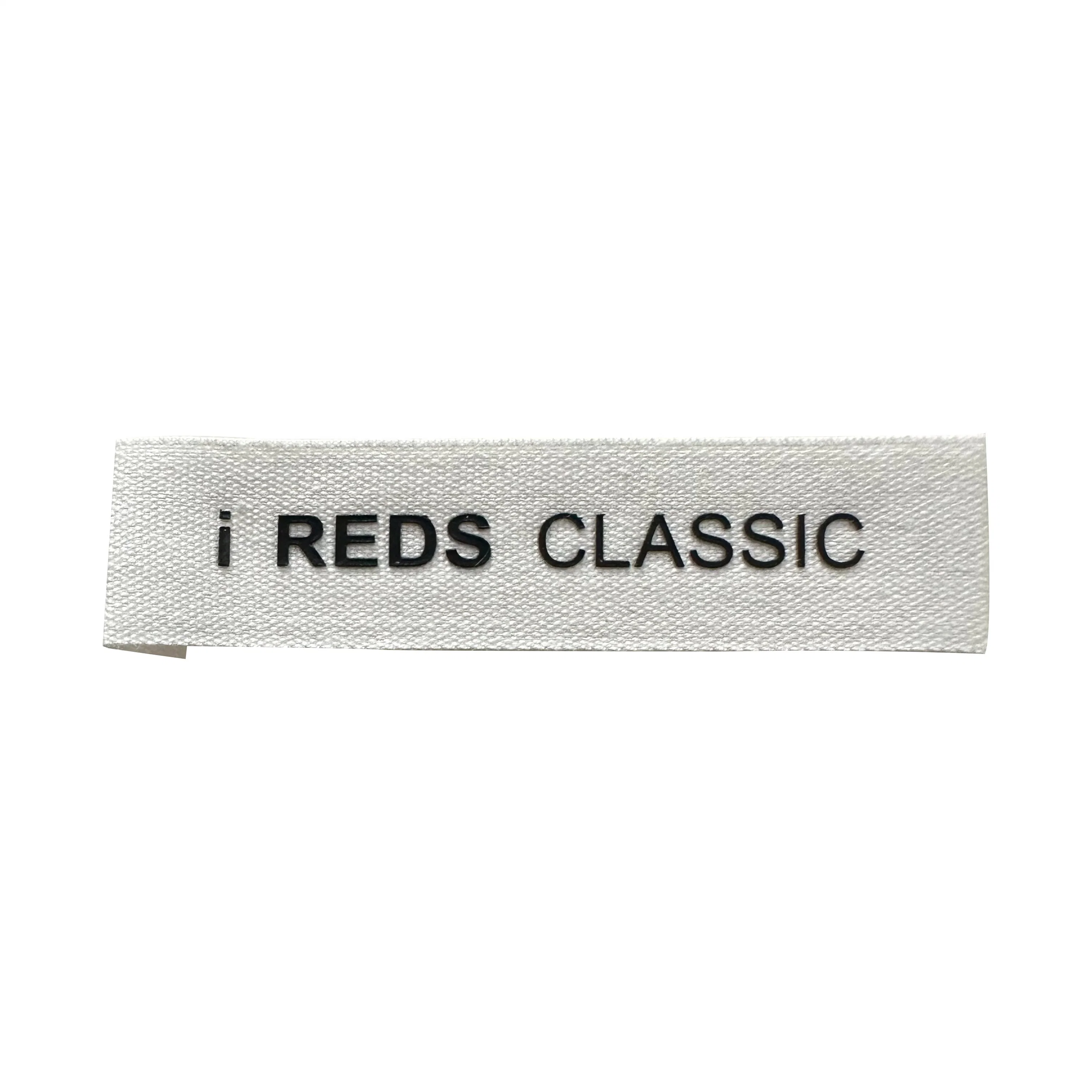 Custom Private Clothing Brand Labels High End Woven Neck Cloth Label