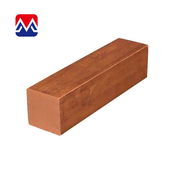 High Purity 99.9999% Copper Square Bar Made in China at The Cheap Price