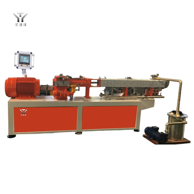 Nanjing Twin Screw Extruder, Twin Screw Granulator, Plastic Granulator, PA, PP, Pet