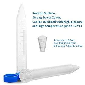 Laboratory Plasticware Centrifuge Tube 10ml Plastic Tube with Sterile Individual Packing