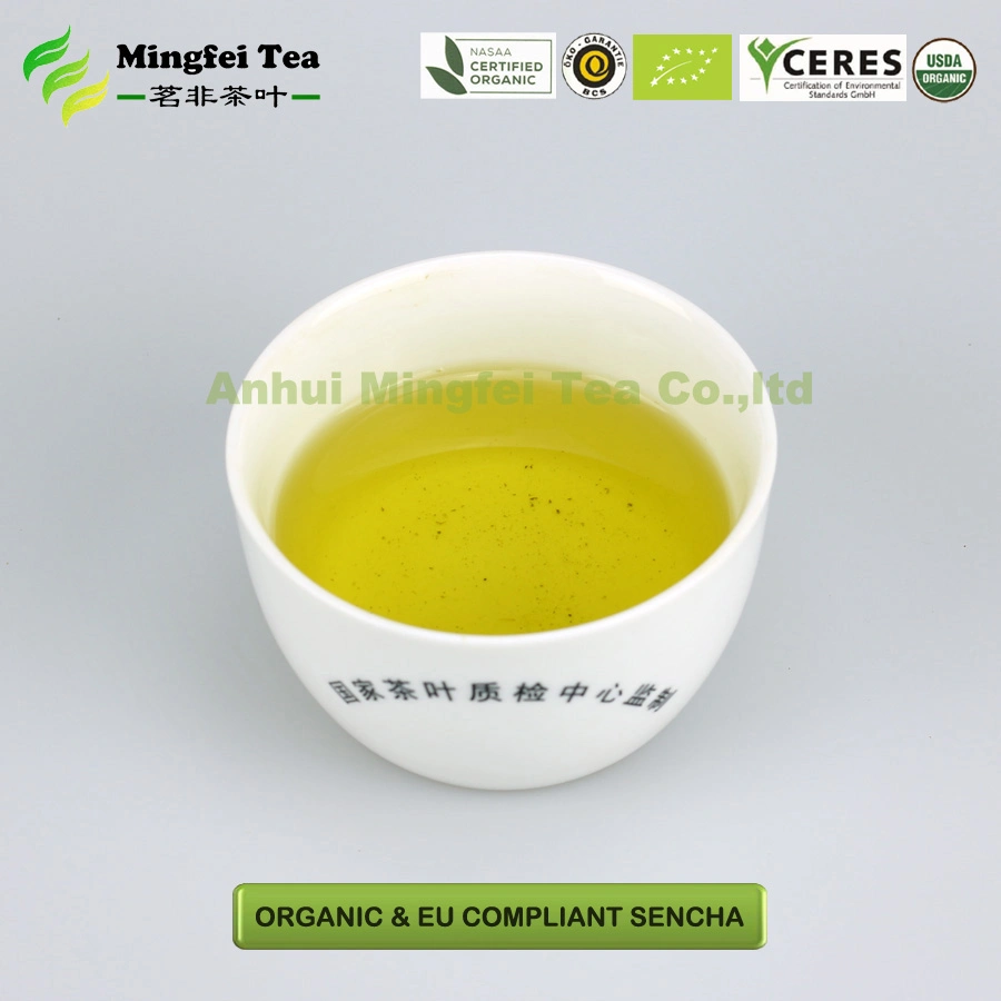 Chá verde orgânico e eu China sencha 8900/8912/8914