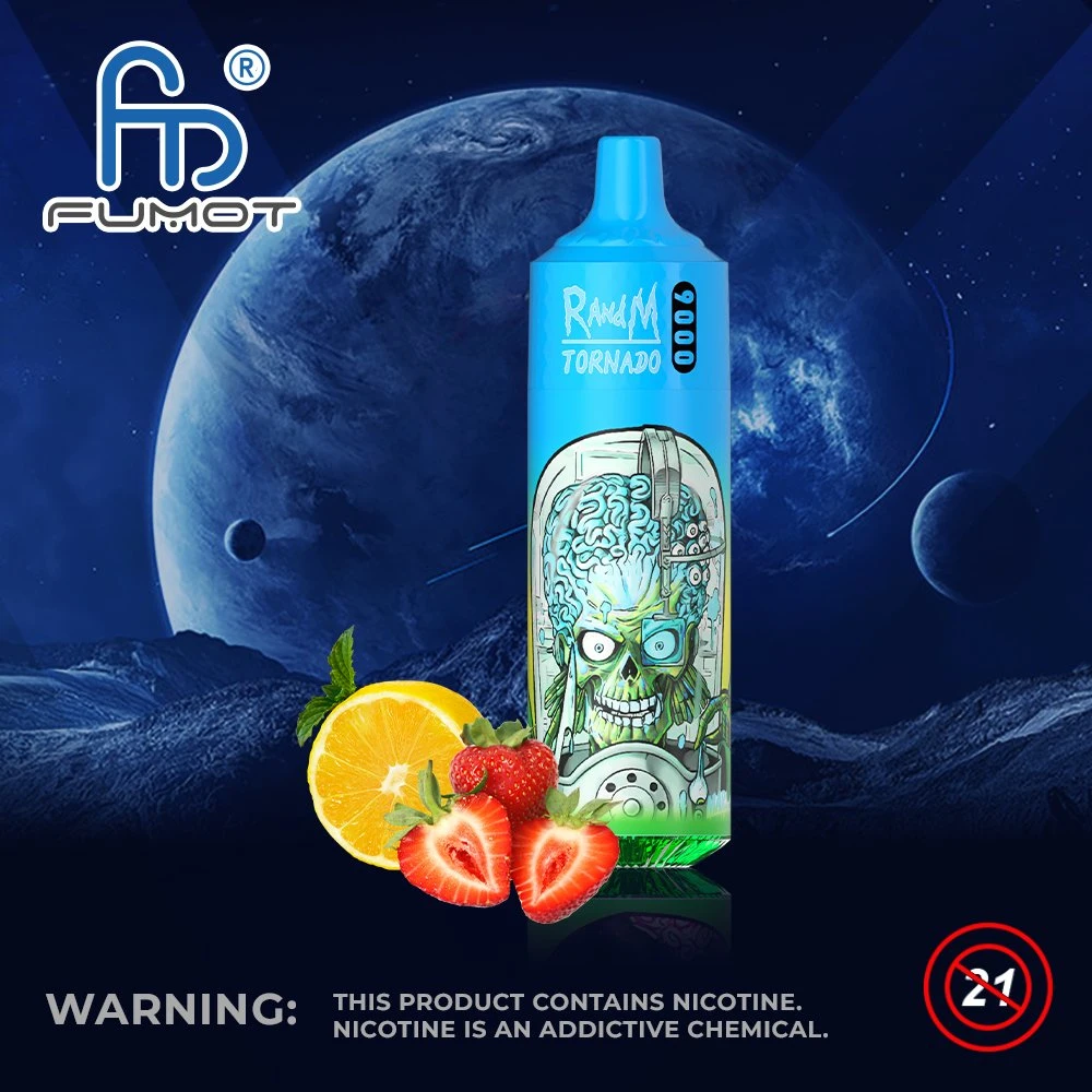 100% Newst Hot Sell Randm Tornado 7K 9K Puffs Wholesale/Supplier Disposable/Chargeable Vape vape