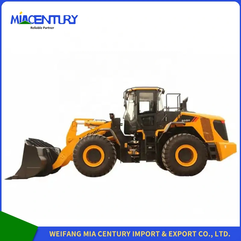 Good Condition Used Liugong Loader 856h Wheel Loader Agricultural Machinery Backhoe Loader Price for Sale