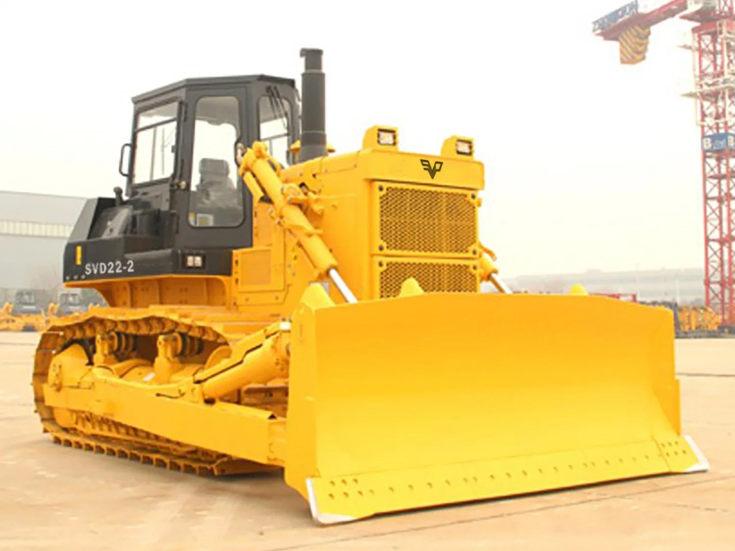 China Dozer 280HP Excavator Crawler Track Bulldozer SD26 with A/C Cabin