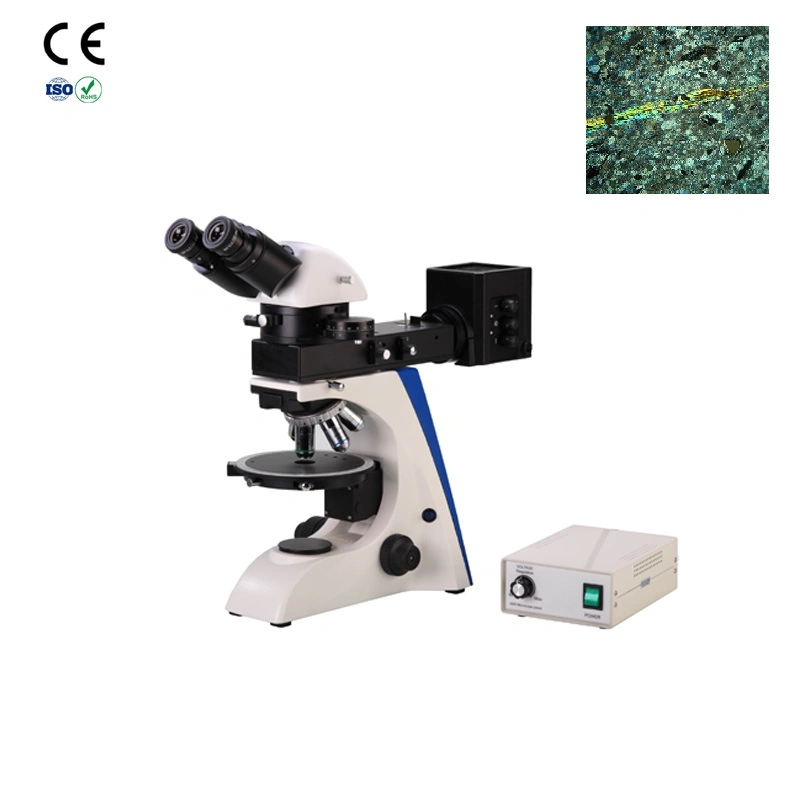 Microscópio polarizador biológico digital com preço promocional