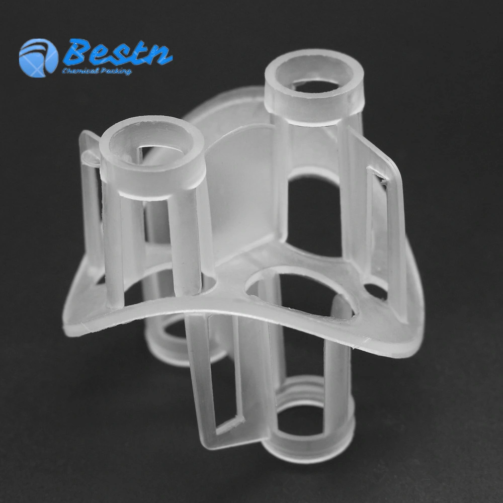 Acid Resistance PP PE Rpp 50 mm 76 mm Plastic Heilex Ring for Separation Tower