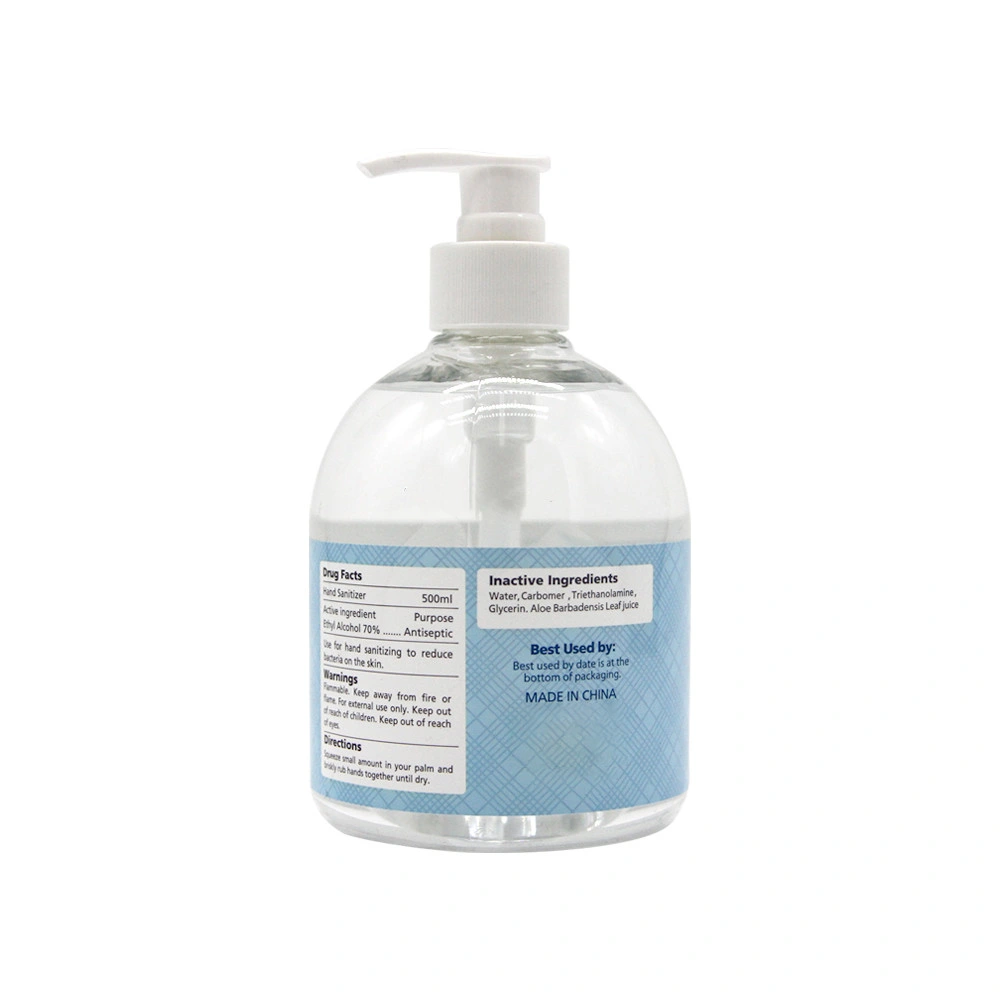 Basic Personal Care Original Hand Sanitizer Unscented with Aloe Moisturizing Ingredient Hand Rub Against Harmful Germs