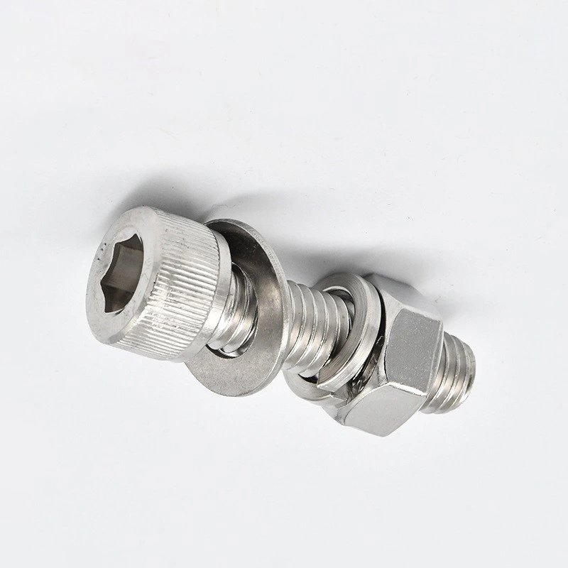 Parafuso de Flange especial OEM projetados M6*40mm em liga de titânio 12 Ponto Parafuso de Flange