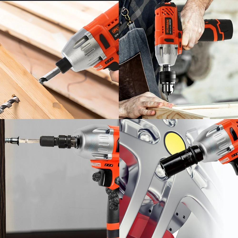 12V Cordless Impact Power Screwdriver Electric Tool Electric Screwdriver