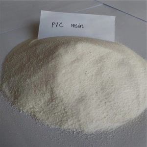 Poudre blanche de chlorure de polyvinyle de qualité industrielle, résine de PVC SG5.