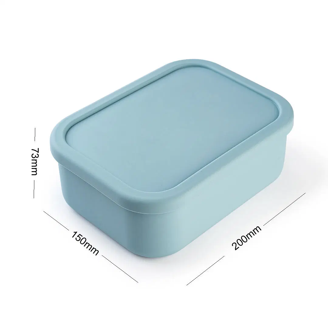 Food Grade Storage Container Leakproof Bento Silicone Lunch Box