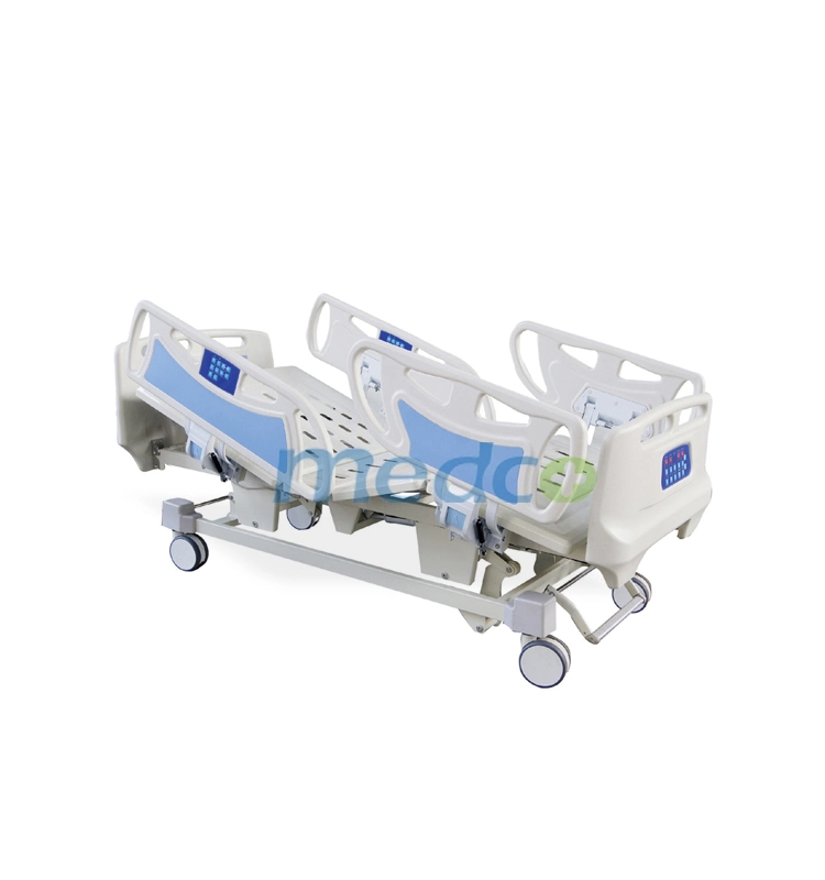 Hospital Furniture, Five Functions ICU Adjustable Electric Nursing Hospital Bed with Ce& ISO