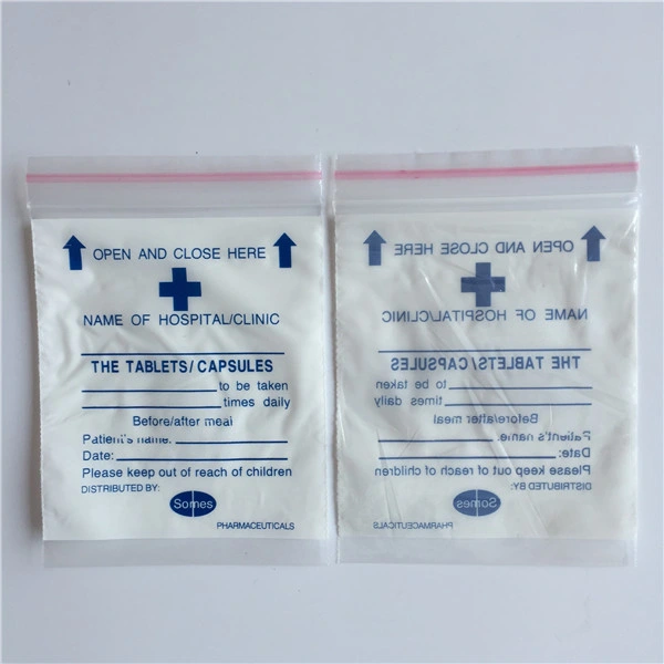 Plastic Medical Reclosable Envelope