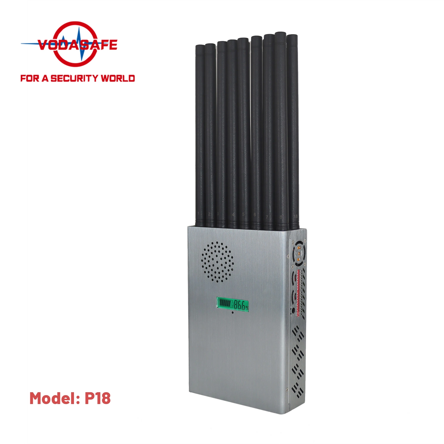 Vodasafe Universal High Power Portable 18 Bands 5g Signal Jammer Blocker P18