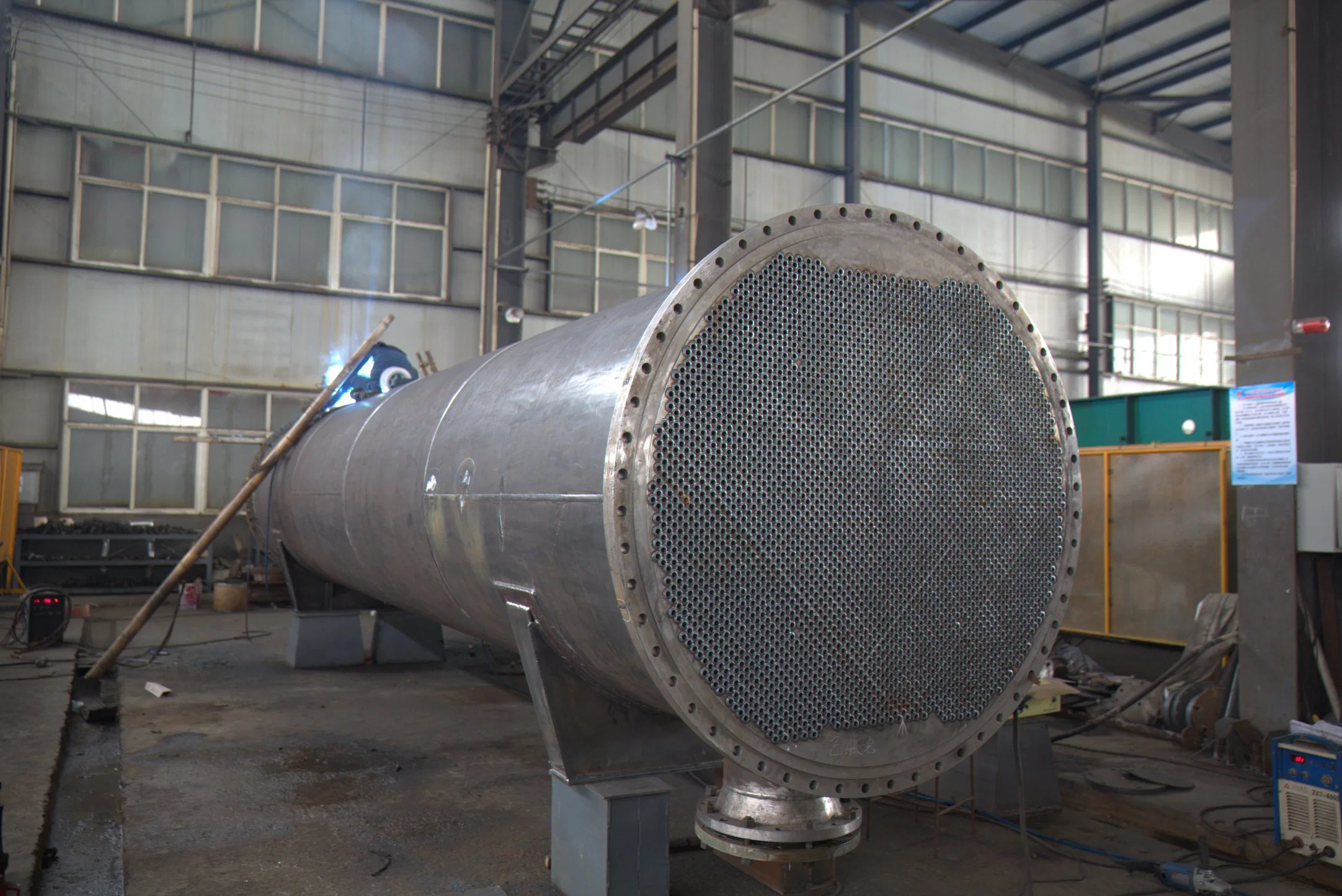 High Pressure Shell and Tube Heat Exchanger Used for Oil Refining Industry