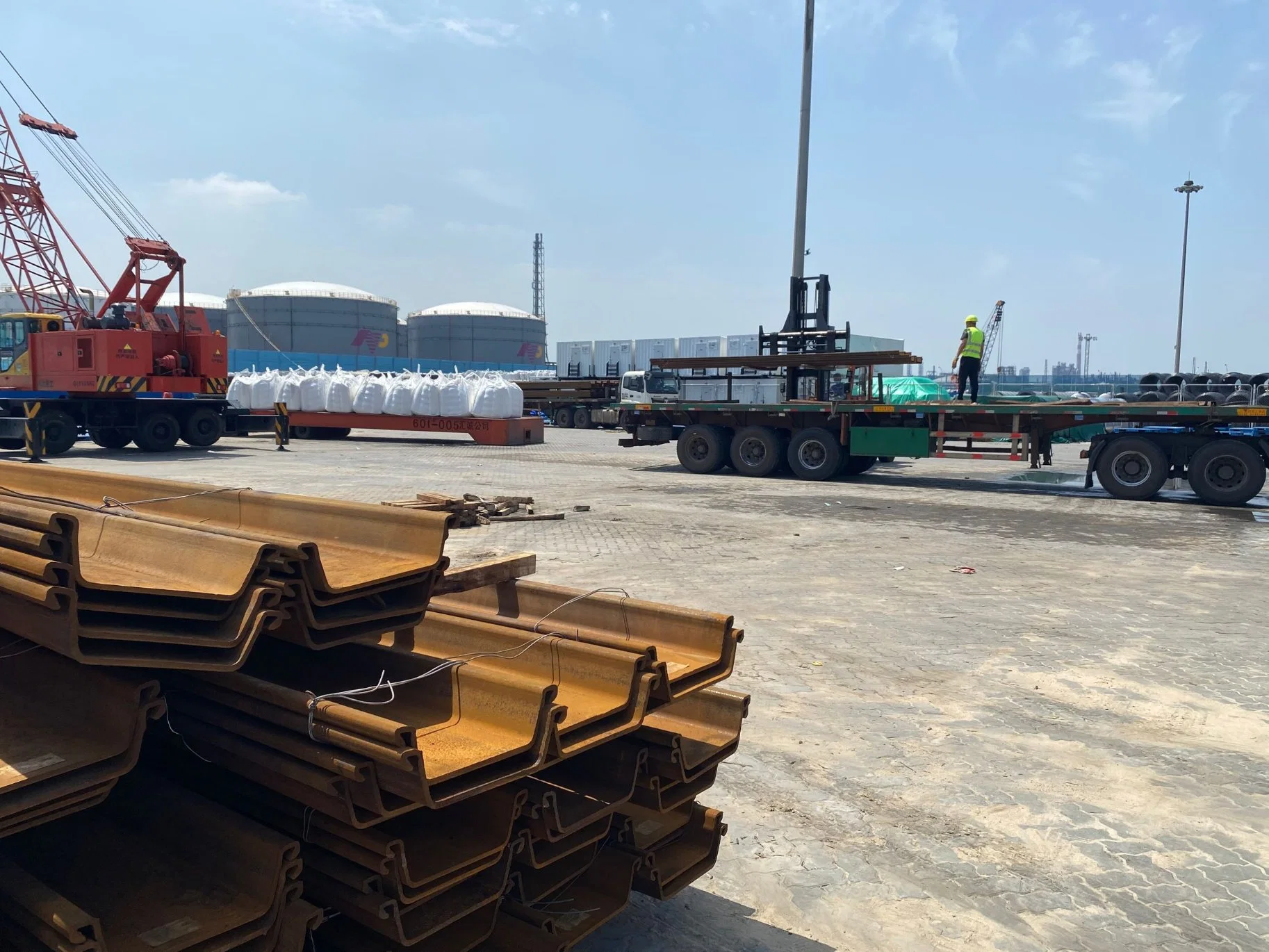 Tianzhu Low Price Second Hand U-Shape Hot Rolled Metal Sheet Piles for Construction 12m Sheet Pile in Stock