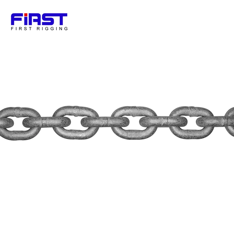 Factory Direct Price Welded Hot DIP Galvanized UK Standard Long Link Chain for Heavy Duty Pulling