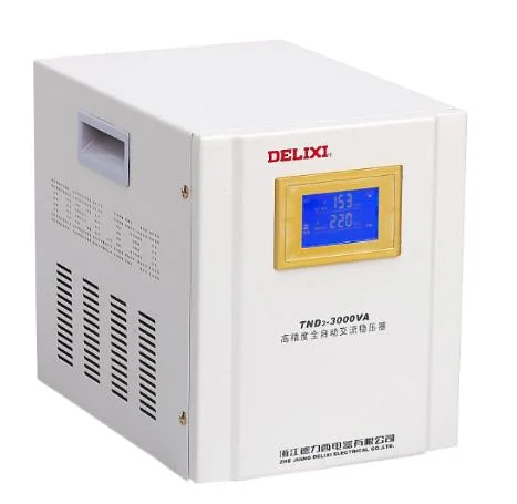 Regulador de tensão AC totalmente automático de alta precisão Delixi Tnd3 Series