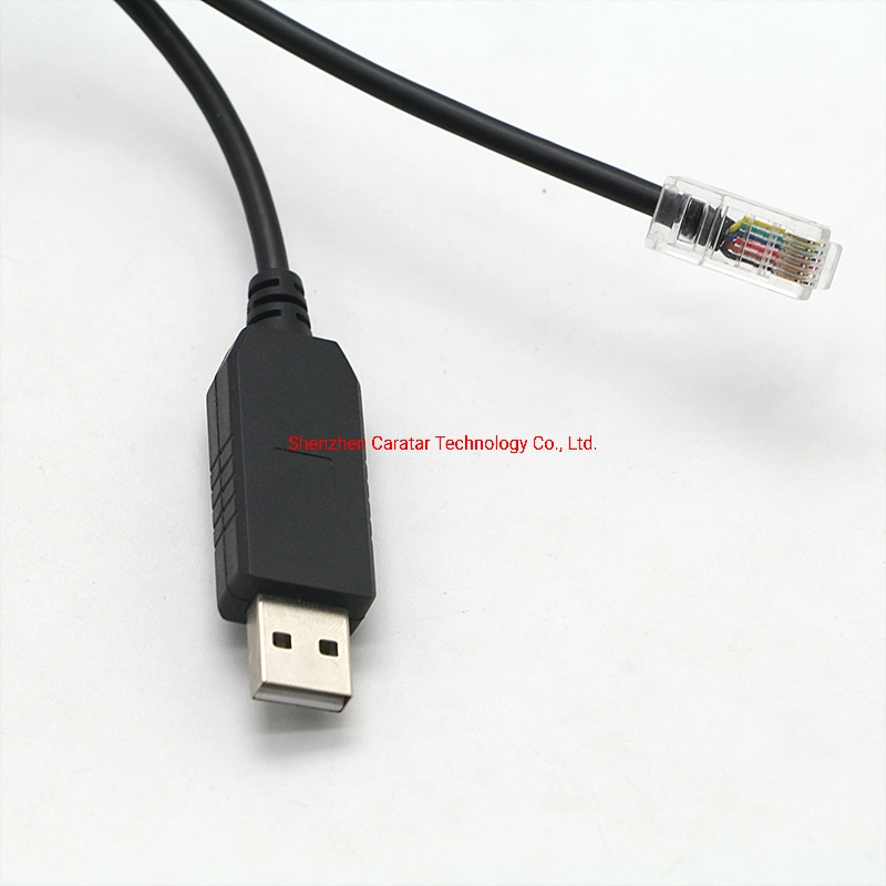 كبل Ftdi FT232rl USB إلى RJ45 8p8c RS485 تسلسلي مع علبة شفافة للأجهزة الصناعية لوحدة التحكم