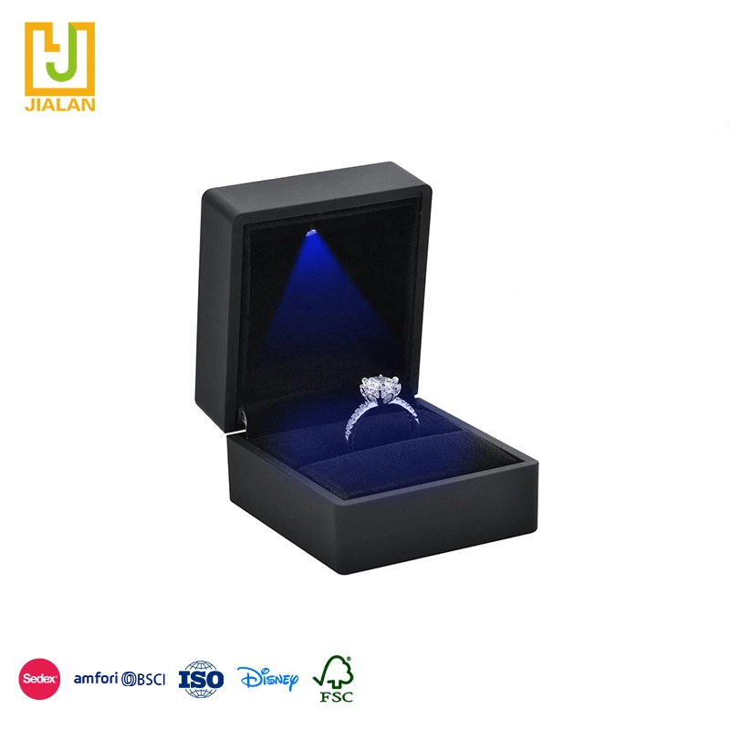 High Level Storage Ring Packing B Cardboard Gift Packaging Jewelry Display Cosmetic Carton Corrugated Handle Wooden Watch Printing Custom Kraft Paper Box