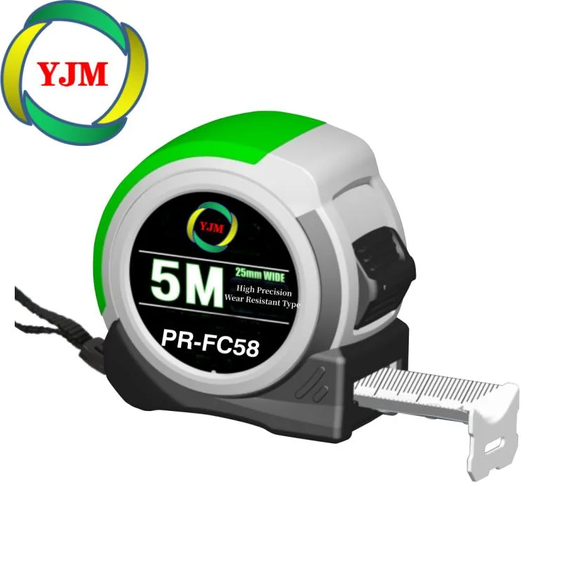 3m/5m/10m High Precision Wear-Resistant Tape Measure with Plastic Housing and Point Brake Button