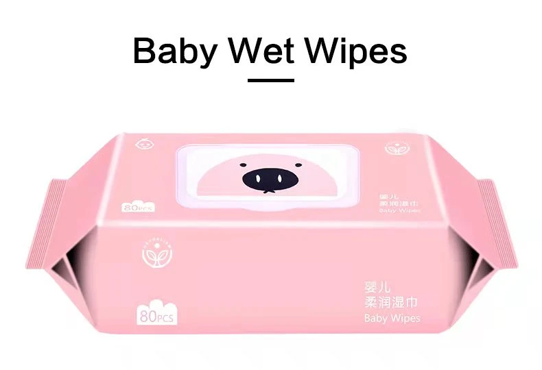 High Quality Alcohol Free Soft Wet Baby Wipes /Tissue