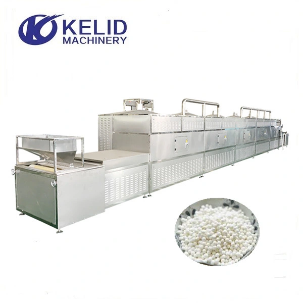 Microwave Sabudana Pearl Tapioca Sago Drying Dryer Machine