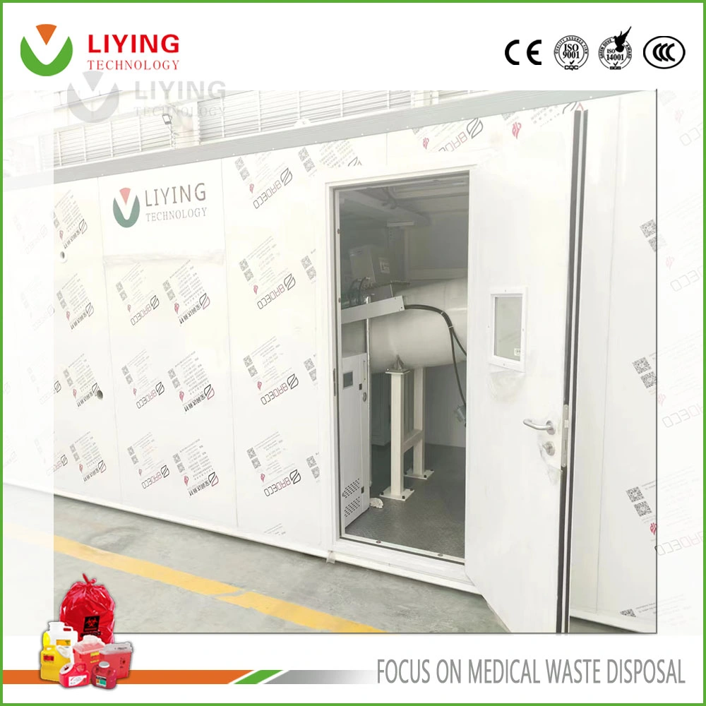 Microwave Hospital Medical Waste Treatment Equipment System