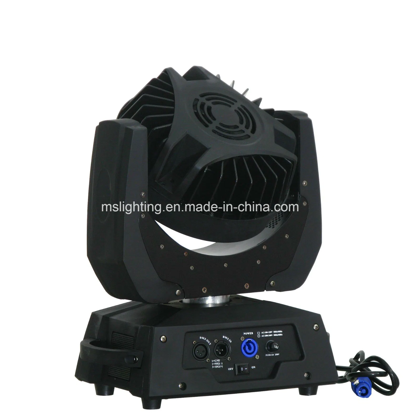 108*1W/3W/5W RGB/RGBW/RGBA/UV/Wa LED Zoom Moving Head Light