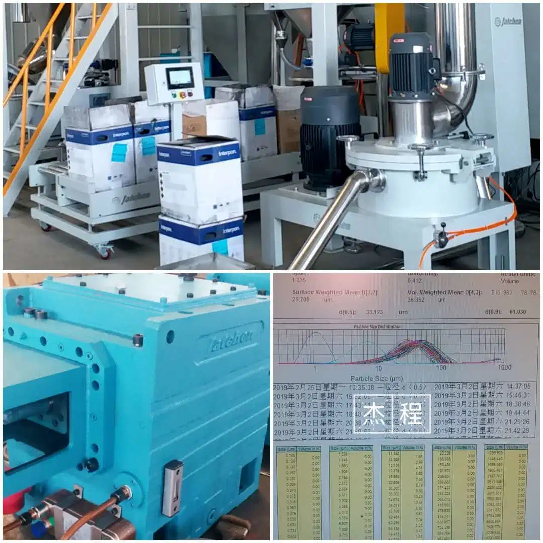 Acm40 PLC&HMI Control Powder Coating Grinder Acm Grinding System