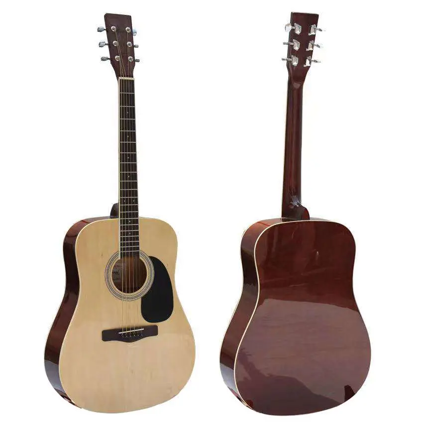Professional Colored Open Style Students Beginner Folk Acoustic Guitar