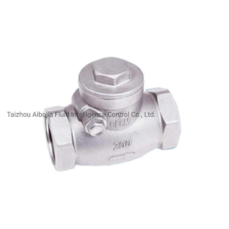 SUS304 SUS316 800wog Swing Check Valve