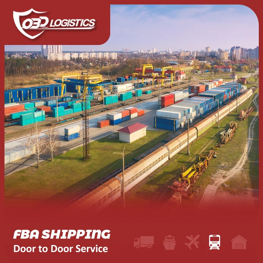 Low Price International Logistics Rates Railway Cargo Service Train Freight From China to Czechia/France/ German/ Netherlands