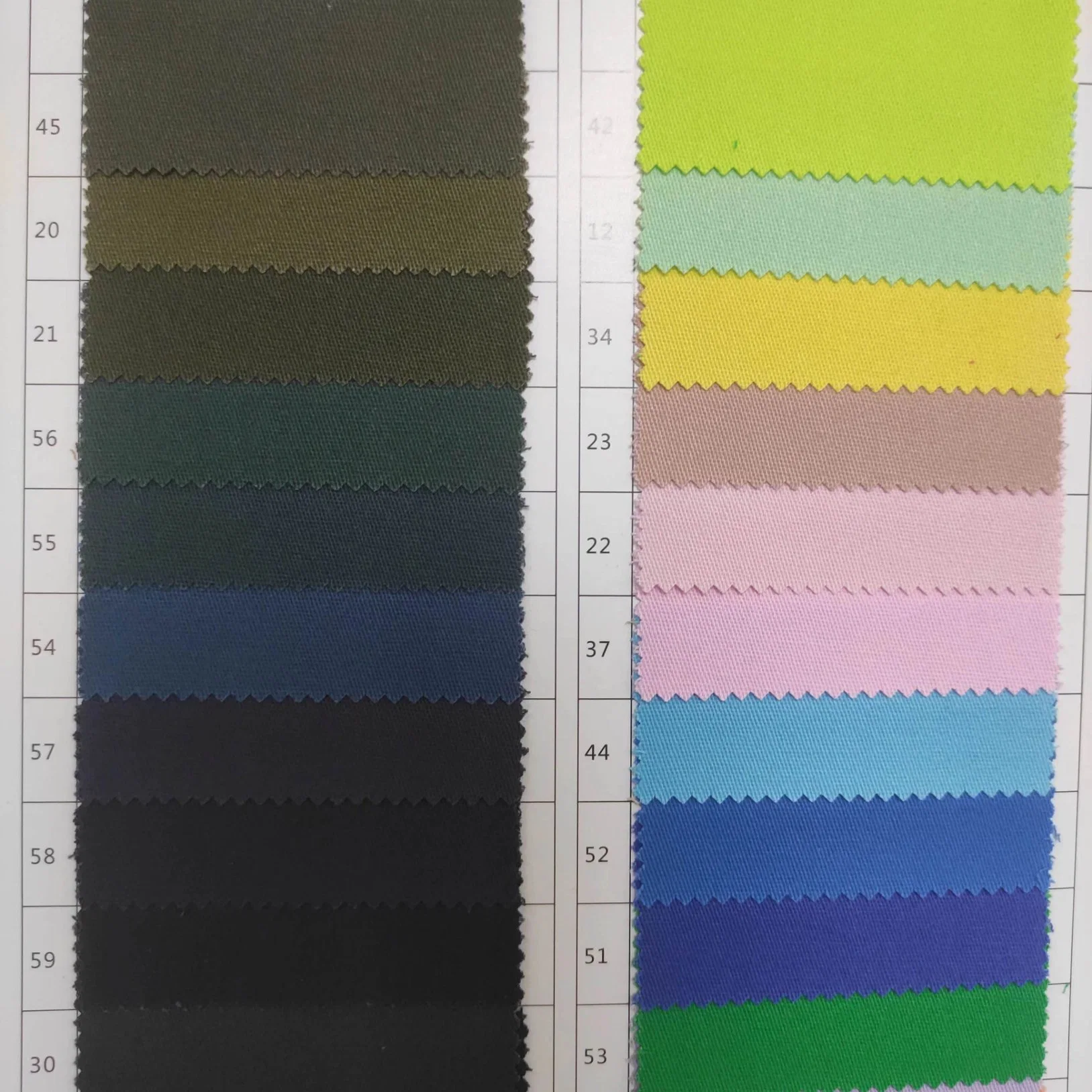 Dyed Fabric for Uniform