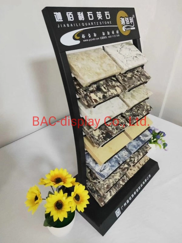 Marble Quartz Stone Display Rack/Wire Rack Display