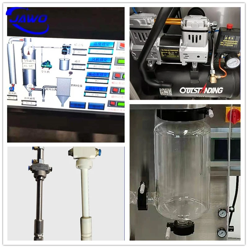 Laboratório de secadores de pulverização à escala de laboratório com preço de fábrica Máquina de pulverização/desumidificador