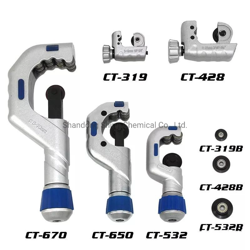 Les outils à main de réfrigération durable roulement à rouleaux de tuyauterie en cuivre de type coupe-tube