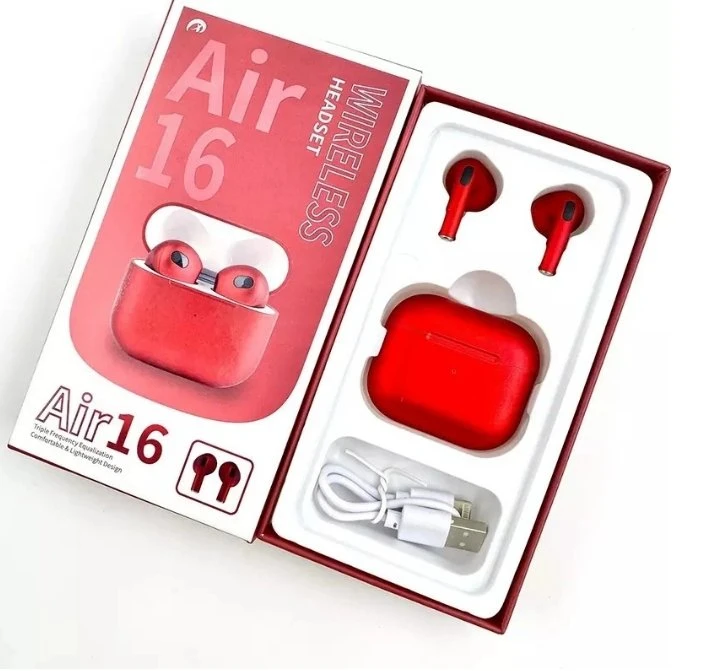 2022 Wholesale/Supplier New Arrival Air16 Wireless Handset Earphones Gaming Headphone Macaroon Waterproof Headset Tws Air 16 for Phone