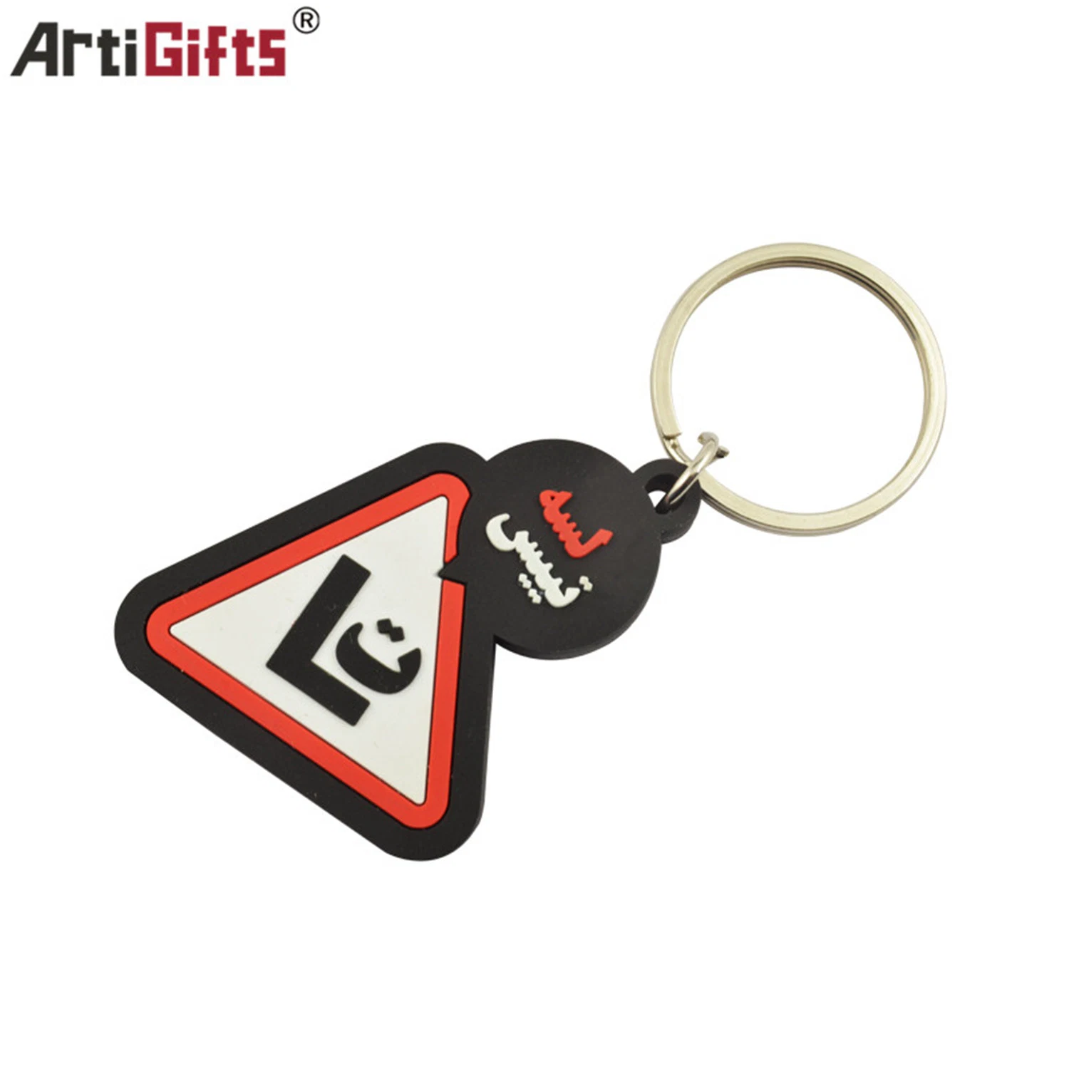 Promotional Wholesale/Supplier Custom Metal Leather PVC Keychain