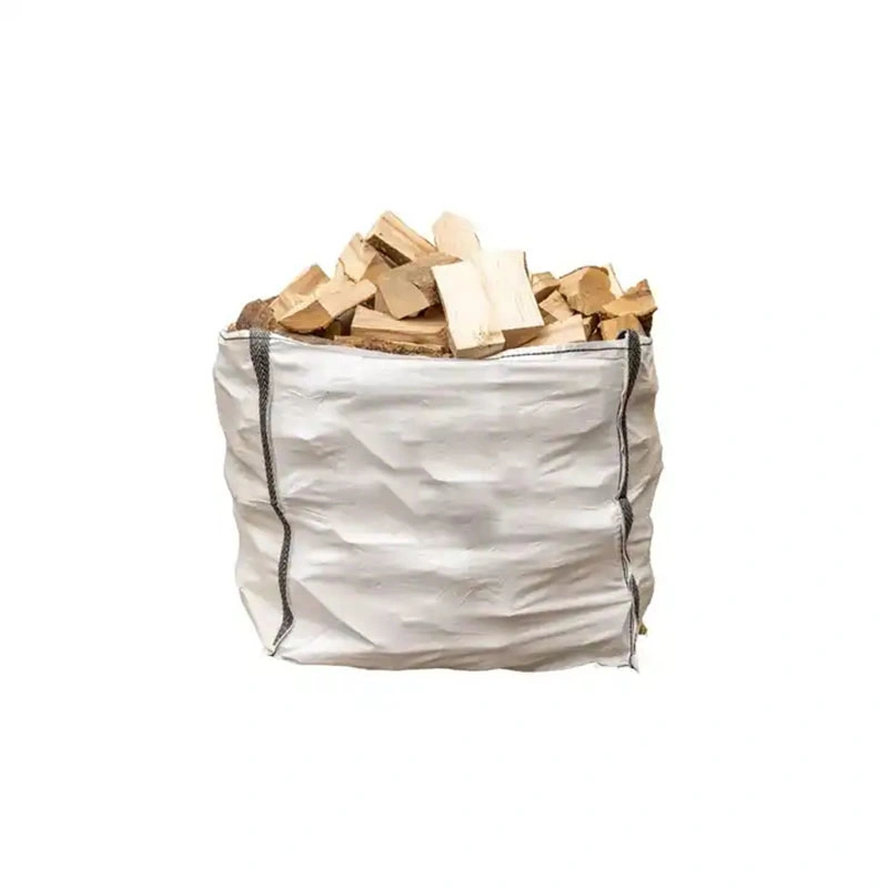 100% Recycle High quality/High cost performance  Bulk Flat Bottom Plastic PP FIBC Green Woven PP Bag for Sand