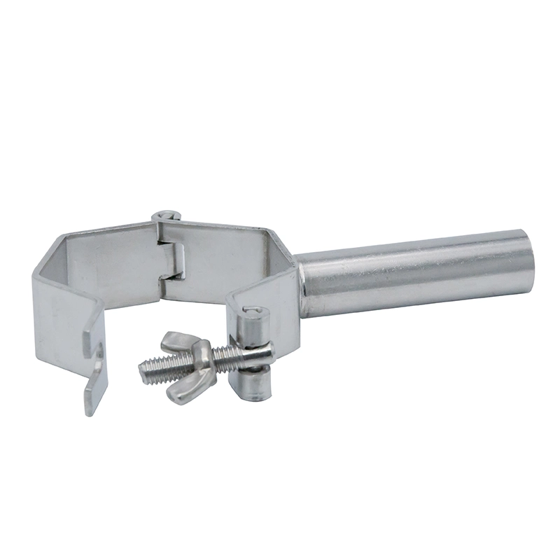 SS304 Stainless Steel Hex Pipe Hanger Pipe Bracket with Tube