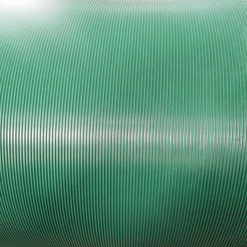 Anti Slip Fine Ribbed Corrugated Rubber Sheet/Mat