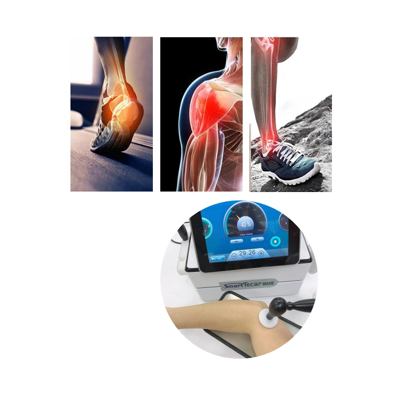 3 in 1 EMS Shock Wave Pain Relief Smart Tecar RET CET Therapie Schockwellen-Maschine ED-Behandlung