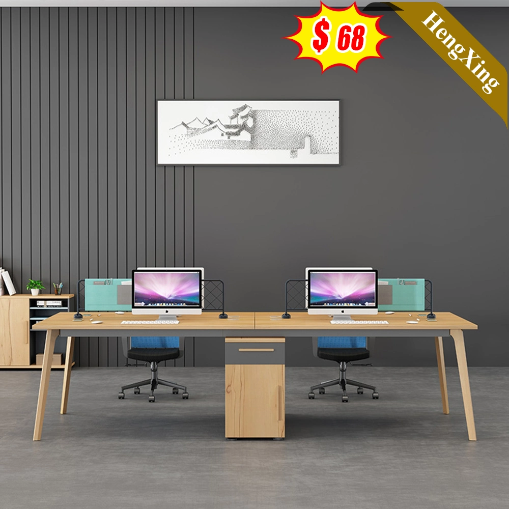 High quality/High cost performance Wooden Design Office Furniture Combination Durable Panel Partition Workstation