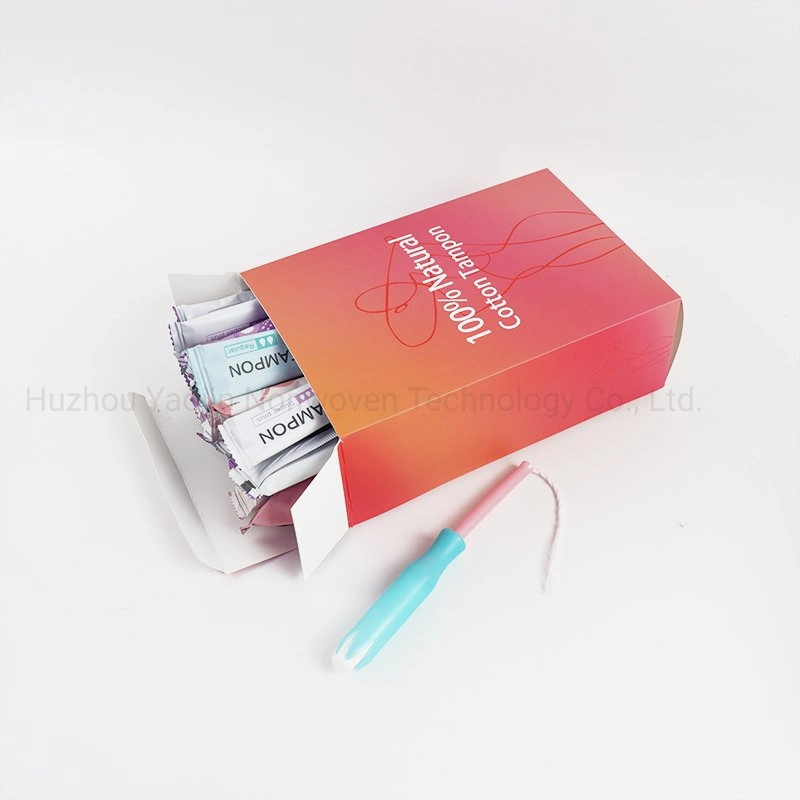 Hygienic Biodegradable Women Cotton Applicator Tampon Applicator Tampon Supplier