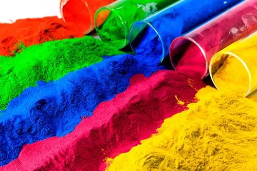 Suministro de fábrica y colorantes básicos tinte catiónicos/ Directo tinte para el tinte textil (rojo, azul, amarillo, verde, negro, violeta, marrón).
