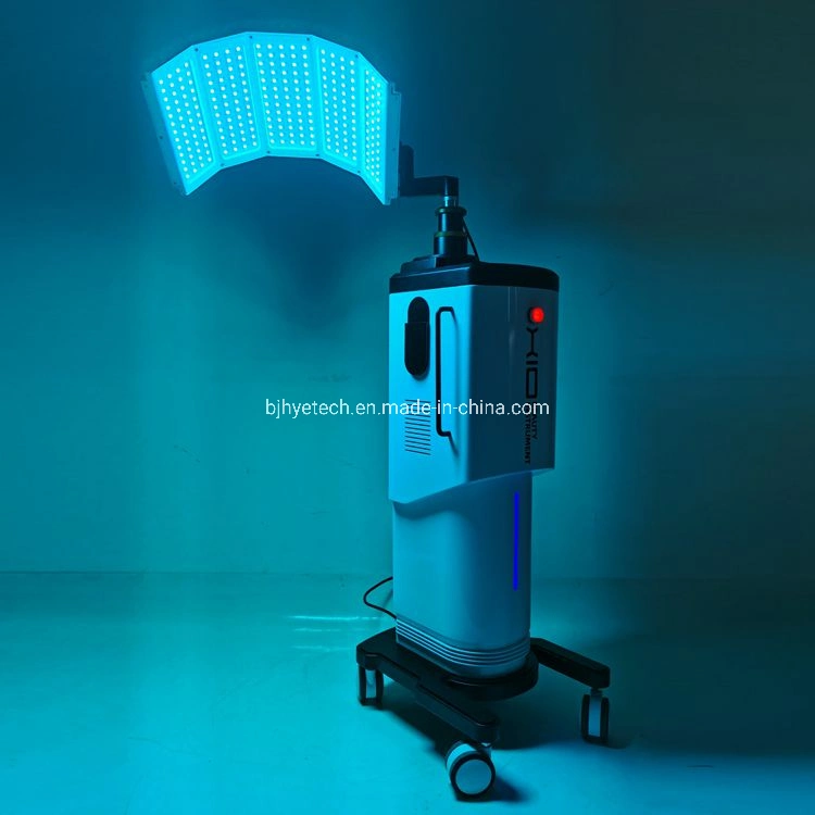 Máquina fotográfica profissional de terapia da luz, equipamento LED PDT para tratamento de acne, PDT Beauty 7 cores com CE