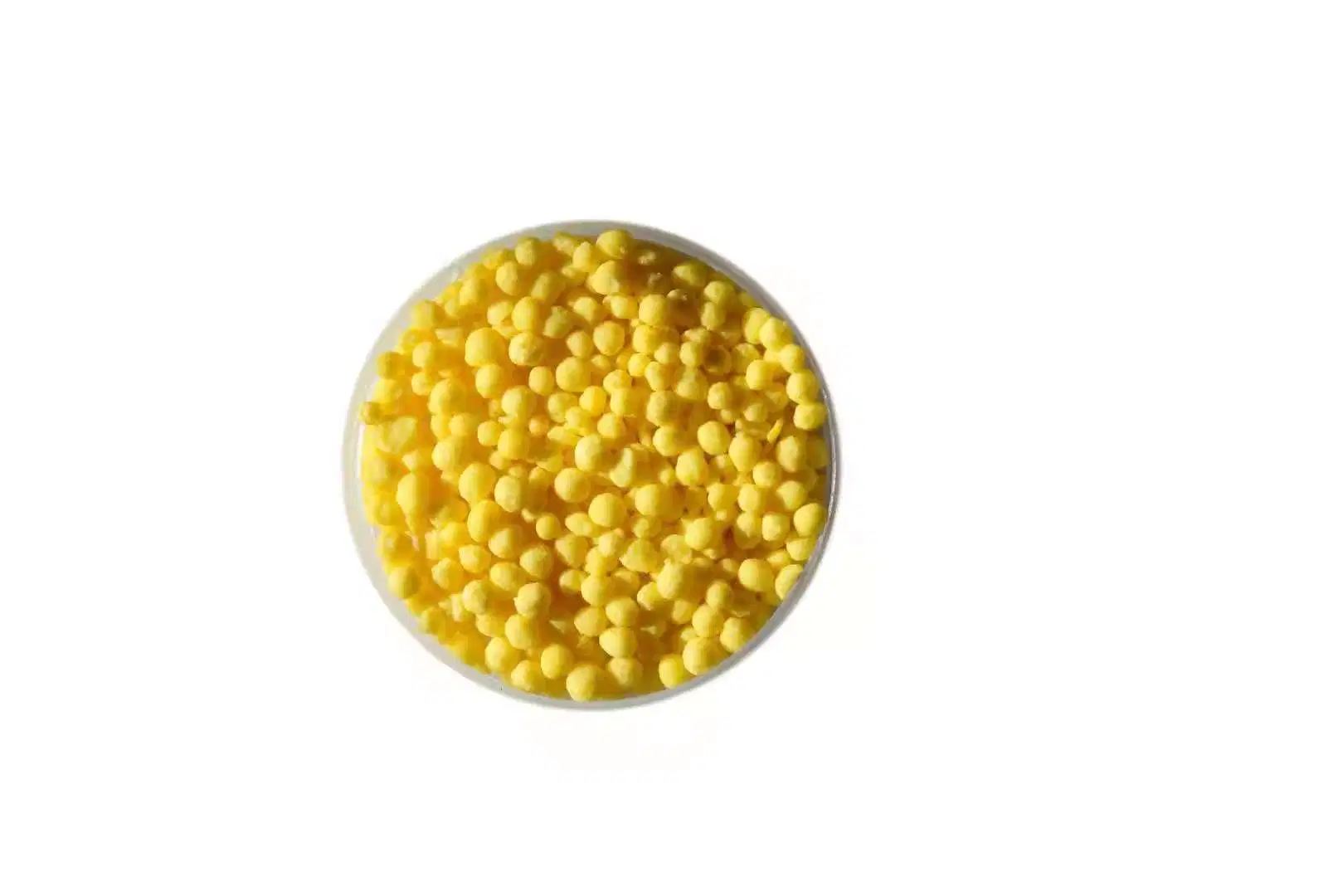 Amarelo limão matérias corantes para a coloração de adubo
